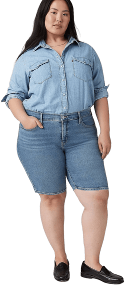Levi's Women's Shaping Bermuda Shorts