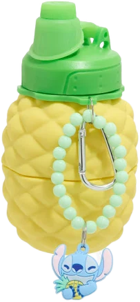 Disney Lilo & Stitch Figural Pineapple Collapsible Water Bottle
