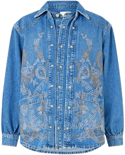 CAMILLA Lalita Ace of Lace Long Line Shirt