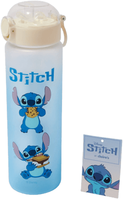 Disney Stitch Claire's Cosy Water Bottle