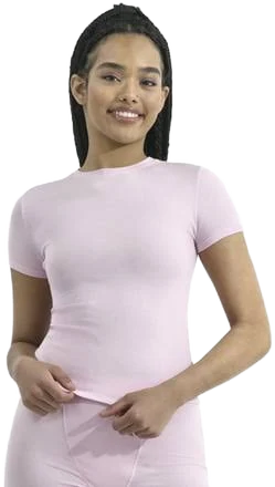 No Boundaries Women's Cotton Rib Tee Shirt