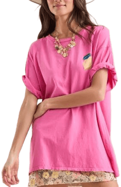 Altar'd State Palermo Oversized Cotton Tee