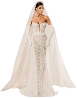 Beaded Wedding Dress