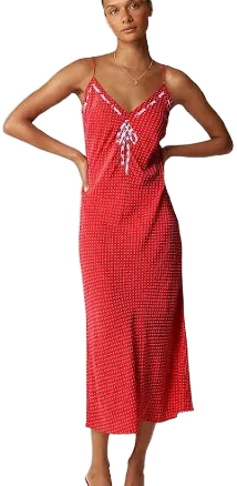 Rouje x J.Crew Women's Swoon Slip Dress