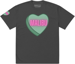 Oversized Malibu Faded Cotton T-Shirt