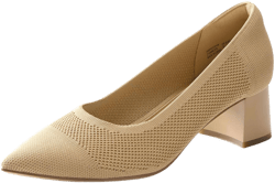 Dream Pairs Sustainable Knit Block Heels