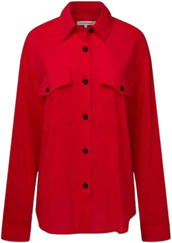 Women's Boxy Button Down Shirt