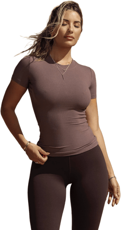 Essential Ribbed Tee