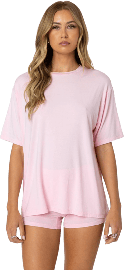 Edikted Women's Oversized Crewneck T-Shirt