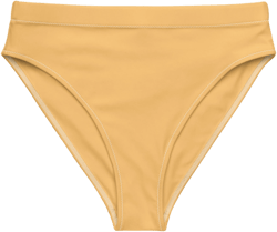 Sunny Side Swim High-Waisted Recycled Bikini Bottom