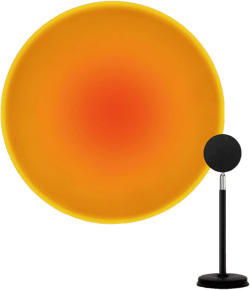 Sunset Lamp Projector,180 Degree Rotation Sun Projection Light Led Night Light Floor Lamp with USB Port,Sunset Lamps for Photography Party Bedroom Decor,Christmas Gifts for Women Sunset Red