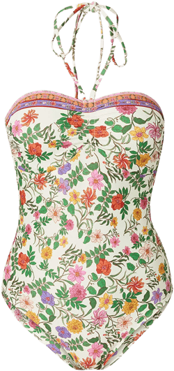Shoshanna Women's Cinched One-Piece Swimsuit