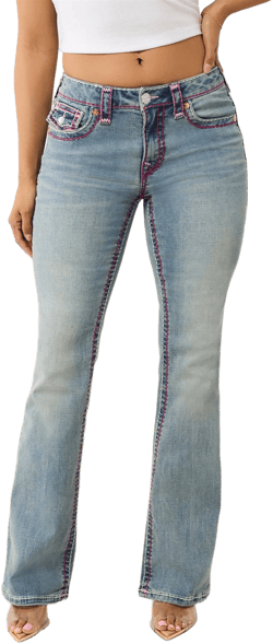 True Religion Women's Becca Bootcut Jeans