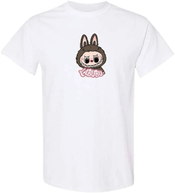 Lopez70466's Closet Men’s Labubu #1 Logo Cotton T-Shirt
