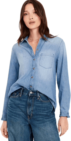 Old Navy Women's Classic Button-Down Shirt