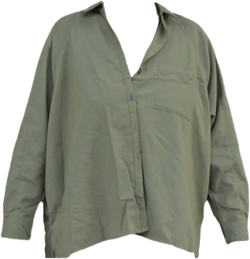 Oversized Button Down Top