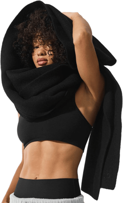 Alo Yoga Merino Wool Oversized Scarf