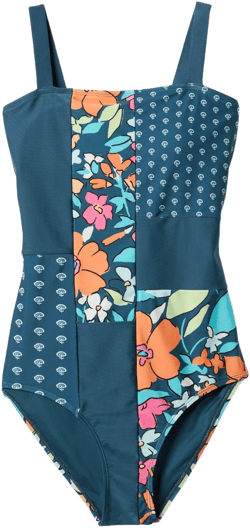 Nani Swimwear Women's Patchwork One-Piece Swimsuit
