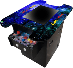 Doc and Pies Arcade Factory Full Size Professional Cocktail Arcade Machine