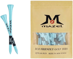 Natural Golf Tees 50 Pack
