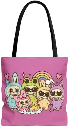 LABUBU Cute Kawaii Tote Bag