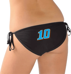 Danica Patrick Women's G-III 4Her by Carl Banks Fuel Pump Bikini Bottom