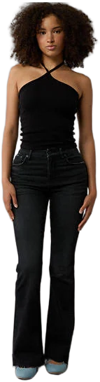 AE Next Level Curvy Super High-Waisted Flare Jeans