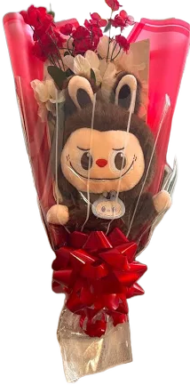 25cm Labubu Flower Bouquet