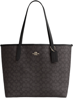 Coach Women's City Tote Bag in Signature Canvas