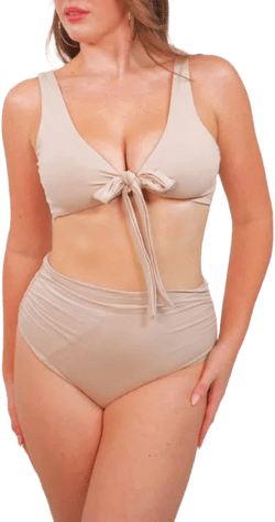 Mary Mercedes Women's Cali Super High Waisted Bikini Bottom