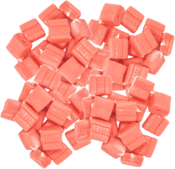 Nosh Pack Individually Wrapped Soft Chewy Taffy Candy, Strawberry, 2LB