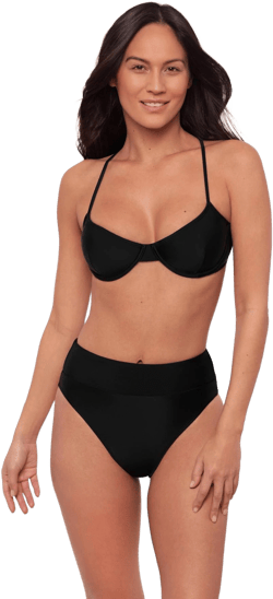 Sports Illustrated Women's X-Back Underwire Bikini Top
