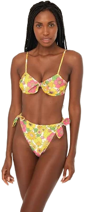 Hype Beachwear Alice Floral Bikini Top
