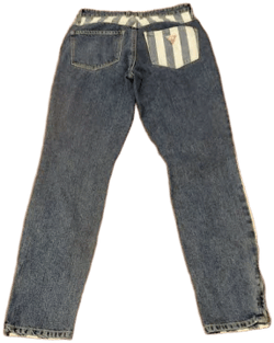 Guess Women's Original's X ASAP Rocky Striped Skinny Jeans