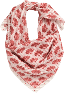 Treasure & Bond Pleated Satin Scarf