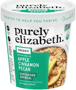 Purely Elizabeth Oatmeal Cup Apple Cinnamon 2 Oz (pack of 12)