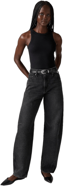 Levi's Women's Baggy Dad Barrel Jeans