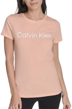 Calvin Klein Women's Logo Graphic Short-Sleeve Top