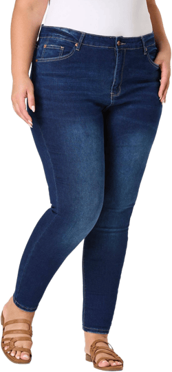 Plus Size Super Stretch Skinny Jeans