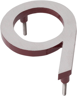 Modern Floating House Numbers