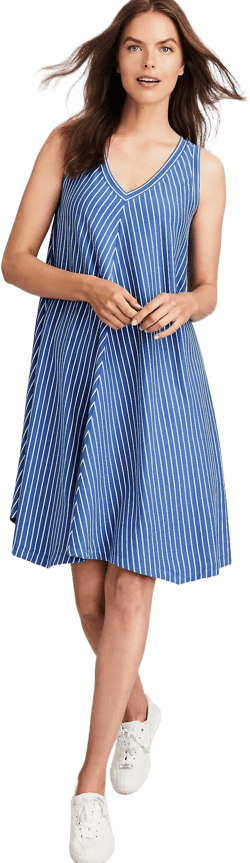 Women's J.Jill Fit Striped Swing Dress