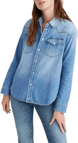 Madewell Women's Oversize Western Shirt