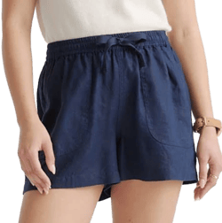 Quince Women's European Linen Shorts