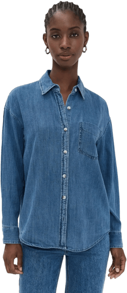 Z Supply Women's Atwood Lightweight Denim Shirt