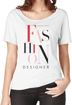 Fashion Designer Women's Relaxed Fit T-Shirt