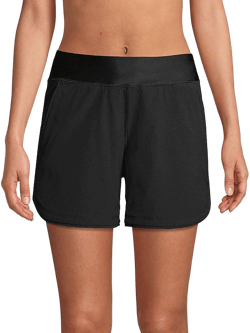 Lands' End Women's Curvy Fit Quick Dry Swim Shorts