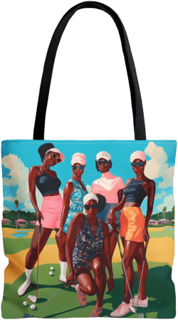 Women's Golfers Tote Bag