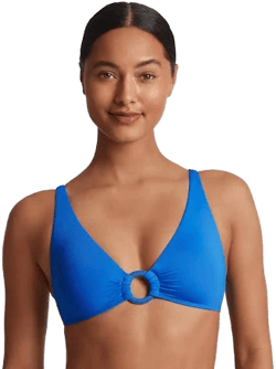 Ralph Lauren Women's Beach Club Macrame Ring Bikini Top