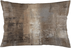 Brown Abstract Art Painting Throw Pillow Cover Queen Size Lumbar Brown and Gray Pillow Case Modern Soft Standard Pillow Cases with Zipper Soft Decorative Cushion Covers for Bed,Sofa,20"x30",Taupe