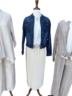 Beatrice Pleated Midi Shirt